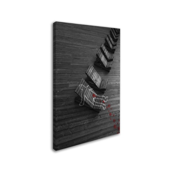 David Senechal 'Crime Scene' Canvas Art,22x32